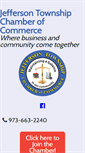 Mobile Screenshot of jeffersontownshipchamber.org