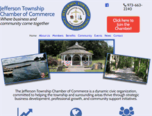 Tablet Screenshot of jeffersontownshipchamber.org